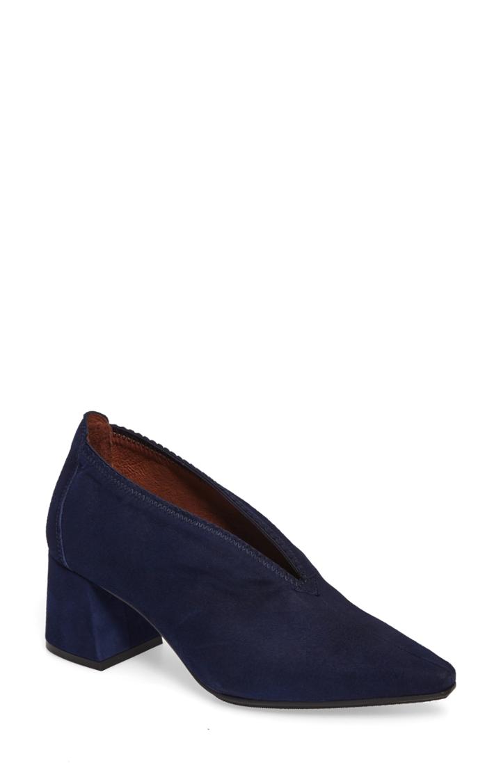 Women's Hispanitas Connie Block Heel Pump -9.5us / 40eu - Blue