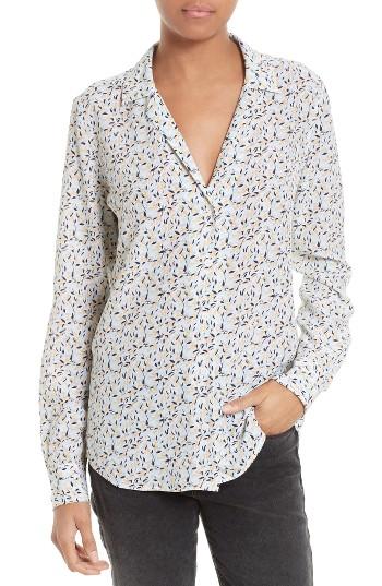 Women's Equipment Adalyn Print Silk Blouse