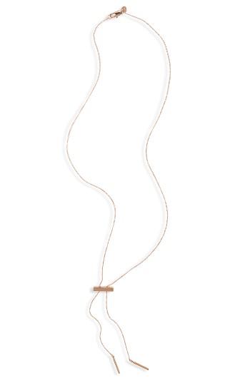 Women's Topshop Bar Y Necklace
