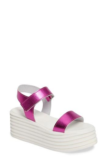 Women's Topshop Platform Sandals .5us / 36eu - Pink