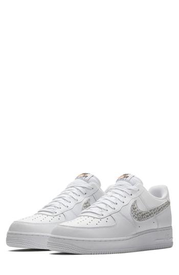 Men's Nike Air Force 1 '07 Lv8 Just Do It Sneaker M - White