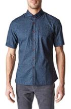 Men's 7 Diamonds Radio Active Woven Shirt - Blue