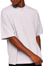 Men's Topman Southshore Oversize T-shirt - Purple
