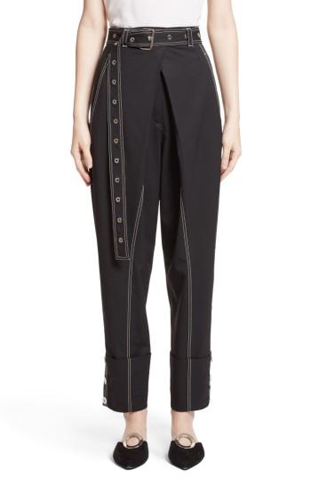 Women's Proenza Schouler Cuff Straight Leg Pants