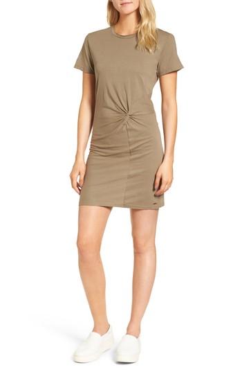 Women's N:philanthropy Jazz Knotted T-shirt Dress - Green