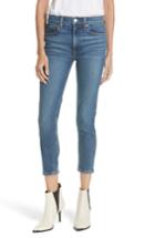 Women's Re/done Originals High Waist Stretch Crop Jeans - Blue