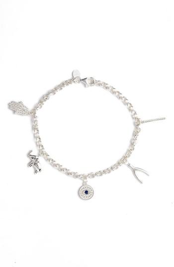 Women's Argento Vivo Talisman Charm Bracelet