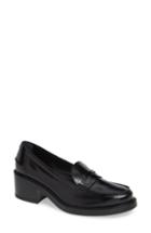 Women's Tod's Block Heel Loafer .5us / 37.5eu - Black