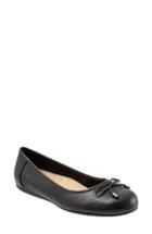 Women's Softwalk Napa Flat M - Black