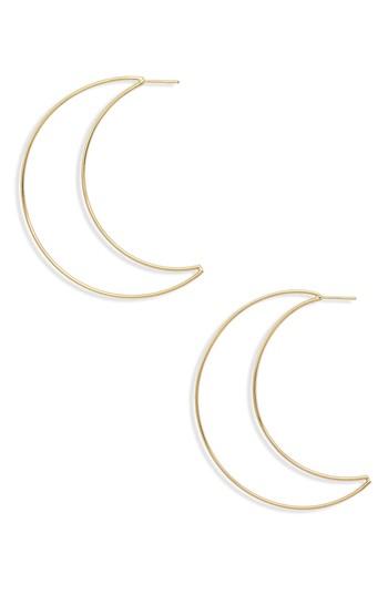 Women's Shashi Crescent Hoop Earrings