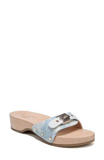 Women's Dr. Scholl's Original Collection 'original Footbed' Sandal M - Blue