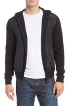 Men's Canada Goose Windbridge Hooded Sweater Jacket - Black