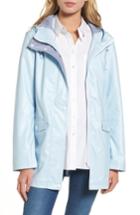 Women's Dorothy Perkins Raincoat Us / 8 Uk - Blue