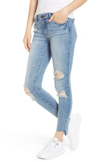 Women's Sts Blue Emma Ripped Ankle Skinny Jeans - Blue