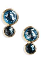 Women's Marco Bicego Jaipur 2-stone Blue Topaz Stud Earrings