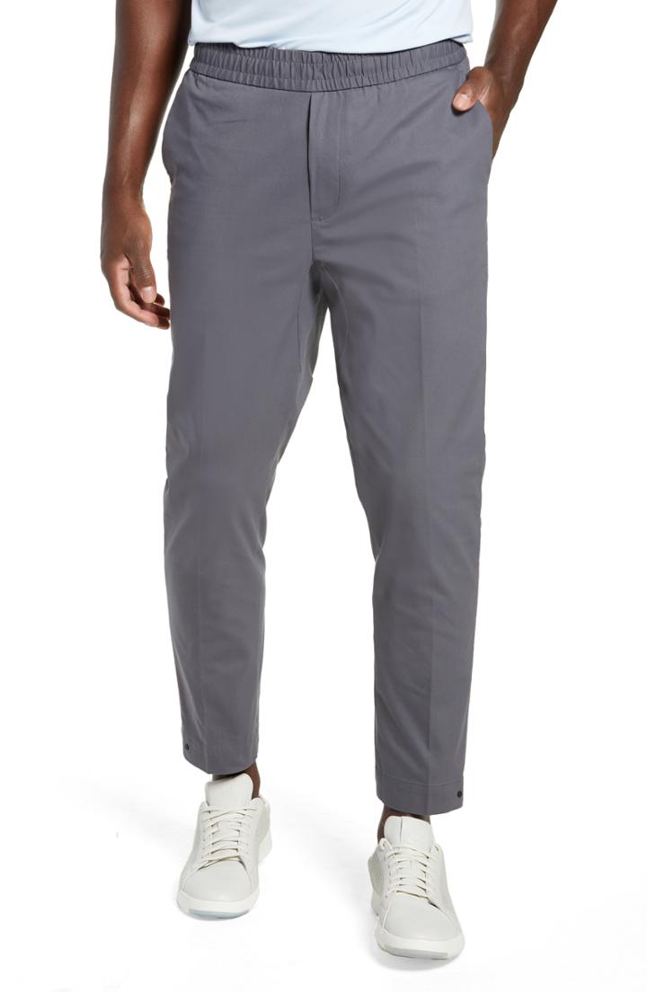 Men's Bonobos Slim Fit Tech E-waist Pants R - Grey