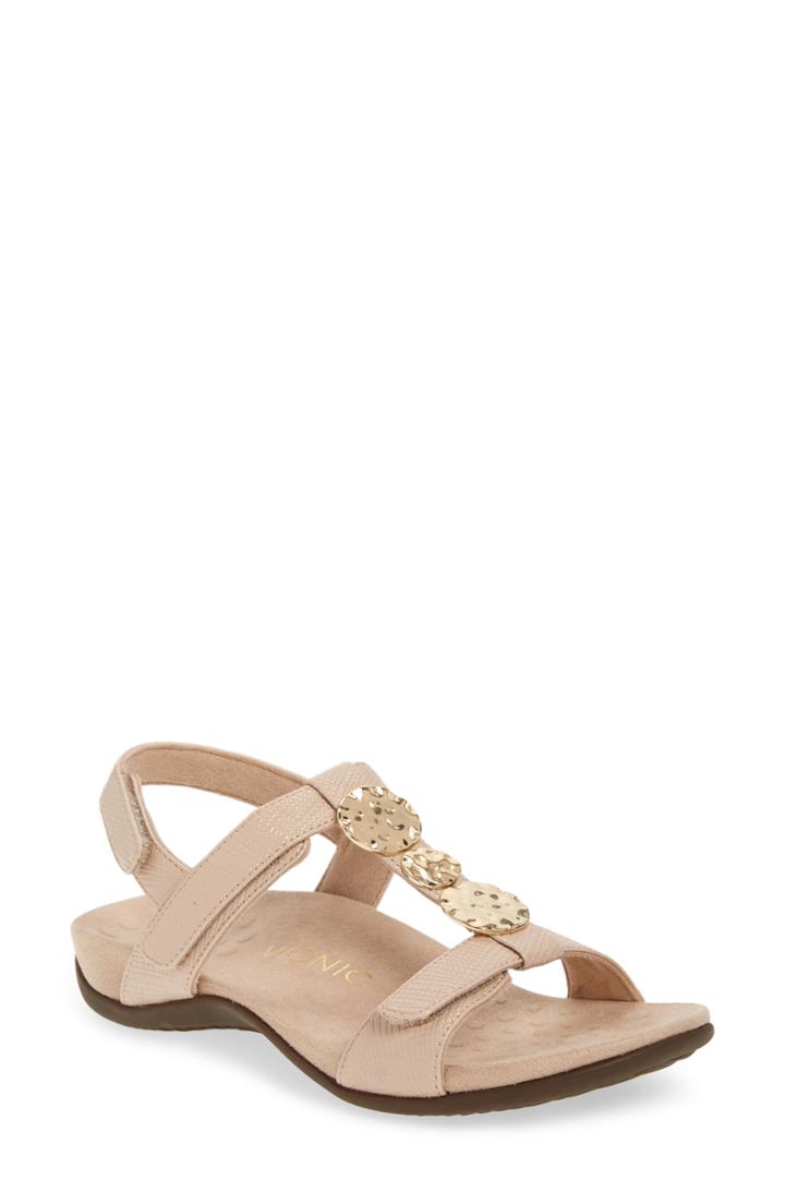 Women's Vionic Farra Orthaheel Sandal M - Beige