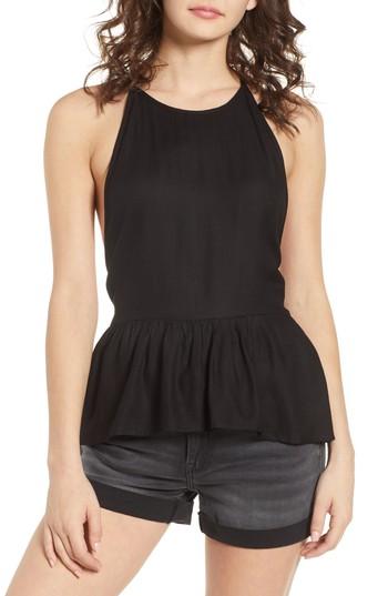 Women's Volcom Soul Window Halter Top - Black
