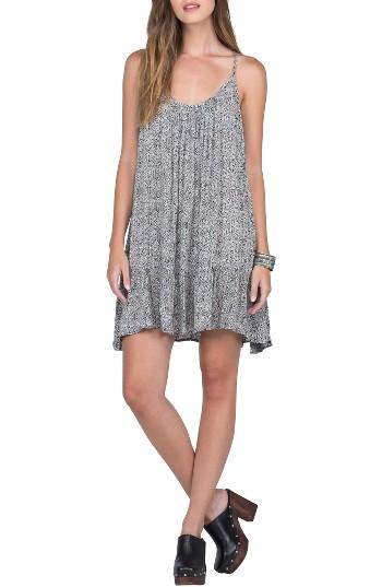 Women's Volcom Nerd Of Paradise Swing Dress - Black