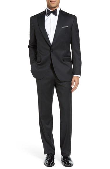 Men's David Donahue Russell Classic Fit Loro Piana Wool Tuxedo