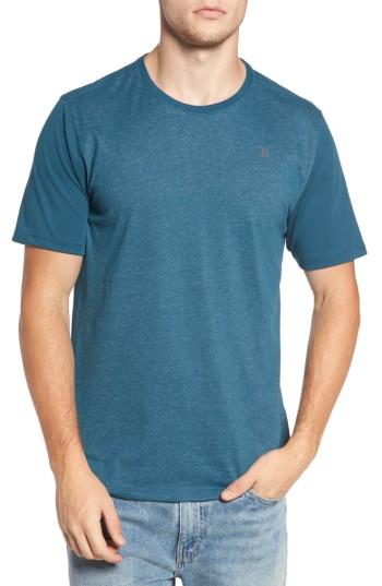 Men's Hurley Lagos Snapper Dri-fit T-shirt - Blue