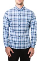 Men's 7 Diamonds Morning Rain Woven Shirt, Size - Blue