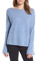 Women's Nordstrom Signature Boiled Cashmere Pullover - Blue