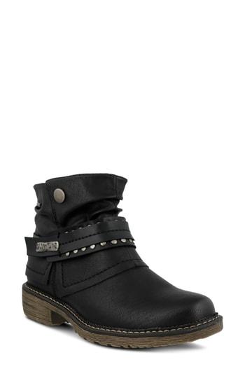 Women's Spring Step Murna Bootie .5-6us / 36eu - Black