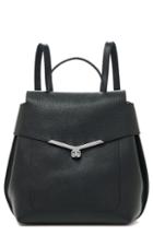 Botkier Valentina Wrap Leather Backpack - Black