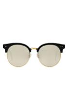 Women's Gentle Monster Moon Cut 55mm Sunglasses - Black/gold