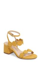 Women's Sole Society Shea Block Heel Sandal .5 M - Yellow