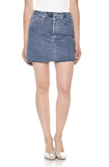 Women's Joe's Bella High Waist Denim Skirt - Blue