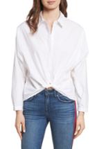Women's Joie Anjanique B Button Down Cotton Shirt - White