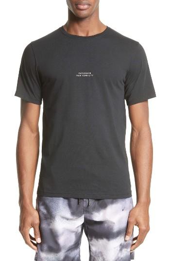 Men's Saturdays Nyc Gotham T-shirt - Black