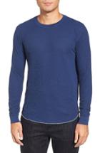 Men's Goodlife Double Layer Slim Crewneck T-shirt, Size - Blue
