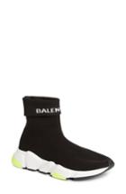 Women's Balenciaga Hi Speed Logo Sock Sneaker Us / 35eu - Black