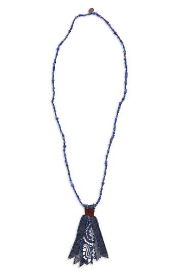 Men's Mikia Bandana Pendant Necklace