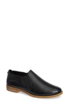 Women's Hush Puppies Chardon Water Resistant Slip-on Flat .5 M - Black