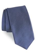 Men's Boss Dot Neat Silk Tie, Size - Blue