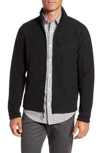 Men's Nordstrom Men's Shop Polar Fleece Jacket - Black