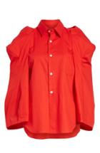 Women's Comme Des Garcons Angel Wing Top - Red
