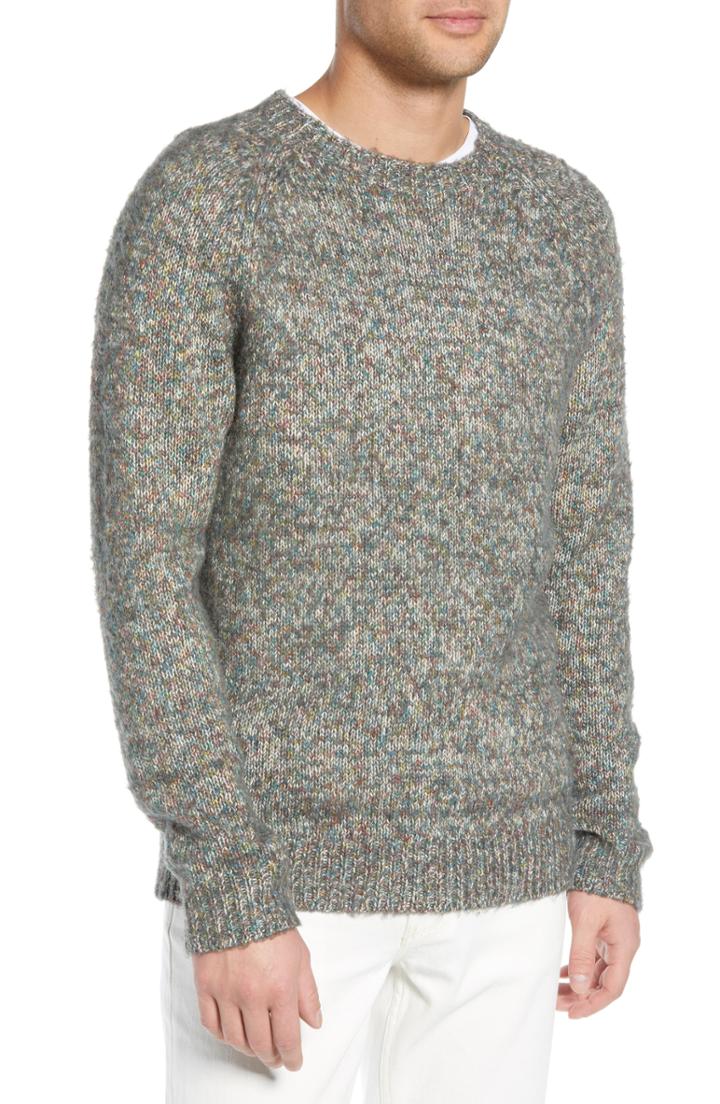 Men's Treasure & Bond Marled Crewneck Sweater - Green