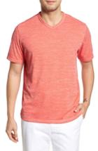 Men's Tommy Bahama Sand Key V-neck T-shirt - Pink