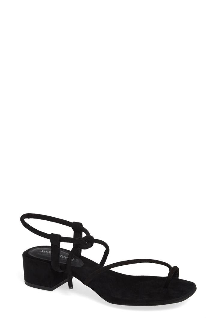 Women's Jeffrey Campbell Strappy Sandal M - Black