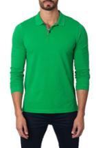 Men's Jared Lang Long Sleeve Polo - Green
