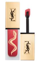 Yves Saint Laurent Tatouage Couture Metallics Liquid Matte Lip Stain Collector - 101 Chrome Red Clash