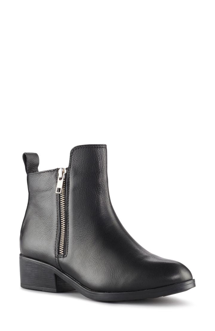 Women's Cougar Connect Waterproof Bootie M - Black