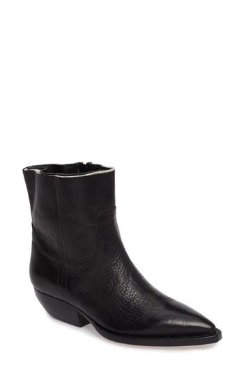 Women's Saint Laurent Theo Eli Western Bootie Us / 36eu - Black