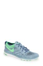 Women's Nike 'free Tr Focus Flyknit' Training Shoe .5 M - Blue