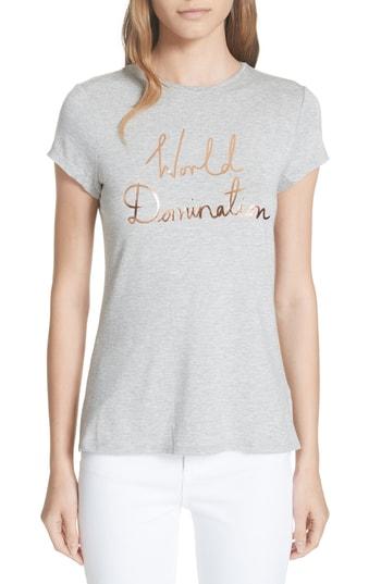 Women's Ted Baker London Janetia World Domination Tee - Grey